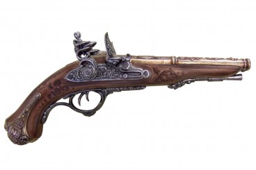 Pistole Napoleon mit 2 Läufen, Frankreich 1806