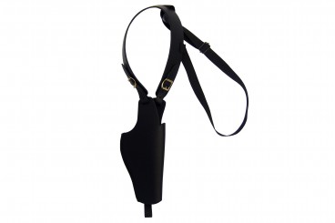 Leather shoulder holster