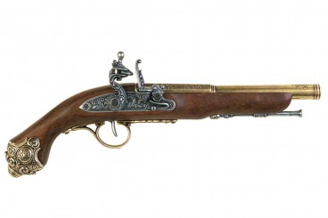 Flintlock pistol, 18th. C.