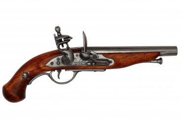 Flintlock pirate pistol, France 18th. C.
