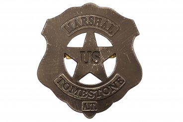 Marshall Badge Tombstone Sheriff Star Cowboy Western by Denix Denix U.S 