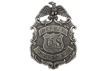 Eagle marshal badge