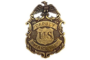 Eagle marshal badge