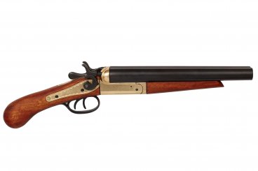 Pistola de 2 cañones recortados, USA 1868