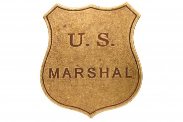 Placa de U.S Marshal