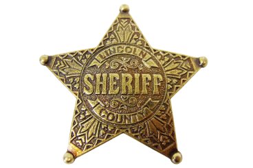 Placa de Sheriff Lincoln County