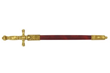 Abrecartas espada de Napoleón con funda
