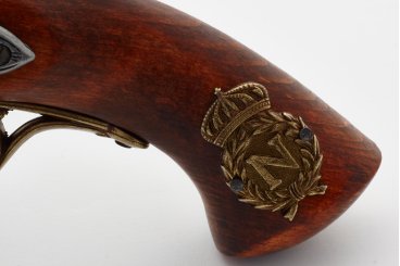 Réplique Denix Pistolet à silex gaucher français époque Napoléon