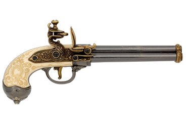 Pistolet à 3 canons, Italie 1680