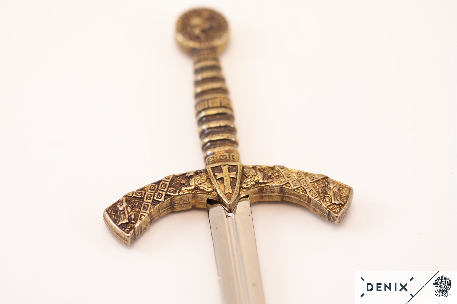 Orecchini Spada Medievale In Metallo &ndash; Replica Cavaliere Pugnale Ciondolo &ndash; Regalo Stile Templare