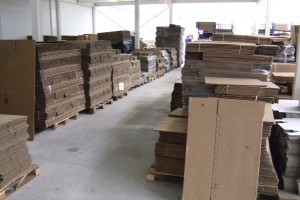 Packing section