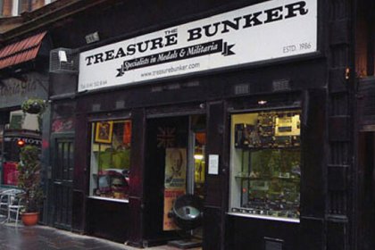 The Treasure Bunker Militaria Shop